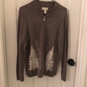 Christopher and Banks beaded sweater